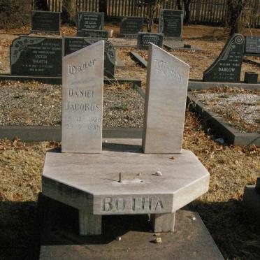 BOTHA Daniel Jacobus 1926-1983