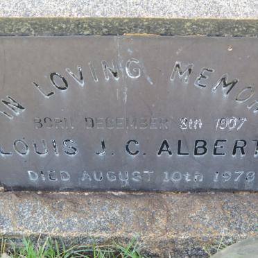 ALBERTS Louis J.C. 1907-1978