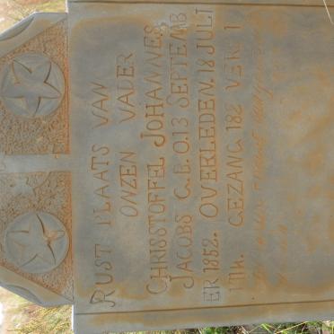 JACOBS Chrisstoffel Johannes 1852-1914