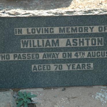ASHTON William  -1941 