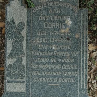 BRITZ Corrie 1935-1942