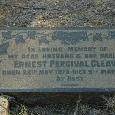 CLEAVER Ernest Percival 1873-1943