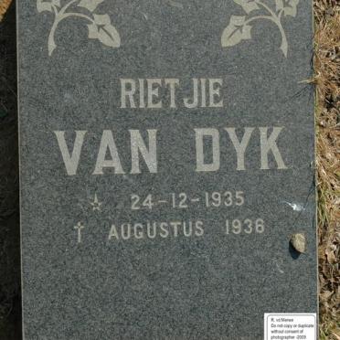 DYK Rietjie, van 1935-1936