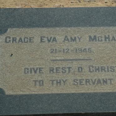 McHATTIE Grace Eva Amy  -1946