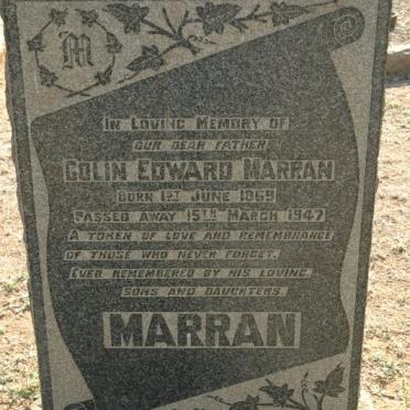 MARRAN Colin Edward 1869-1947