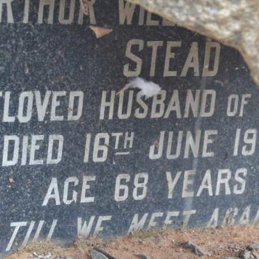 STEAD Arthur W. -1947 &amp; Annie POPLE -1951 :: STEAD Arthur Cedric -1925 :: STEAD Vincent Calvert Noel -1944