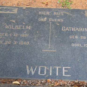 WOITE Wilhelm 1881-1948 &amp; Catharina A.M. 1867-1945
