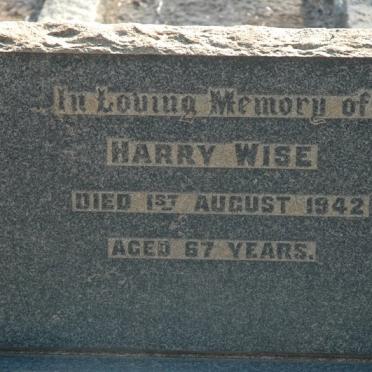 WISE Harry  -1942 