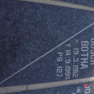 BOTHA Carel Bosch 1912-1994