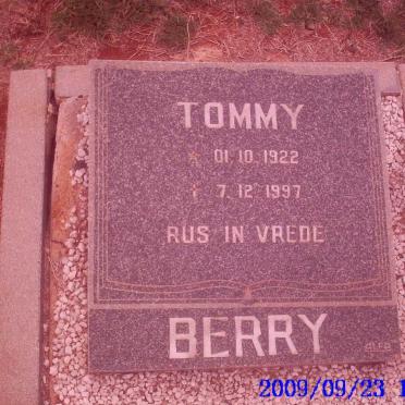 BERRY Tommy 1922-1997