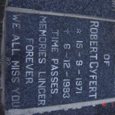 CYFERT Robert 1971-1993