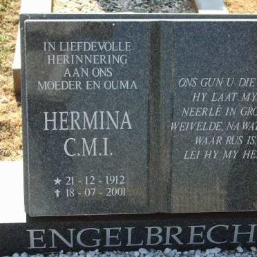 ENGELBRECHT Hermina C.M.I. 1912-2001