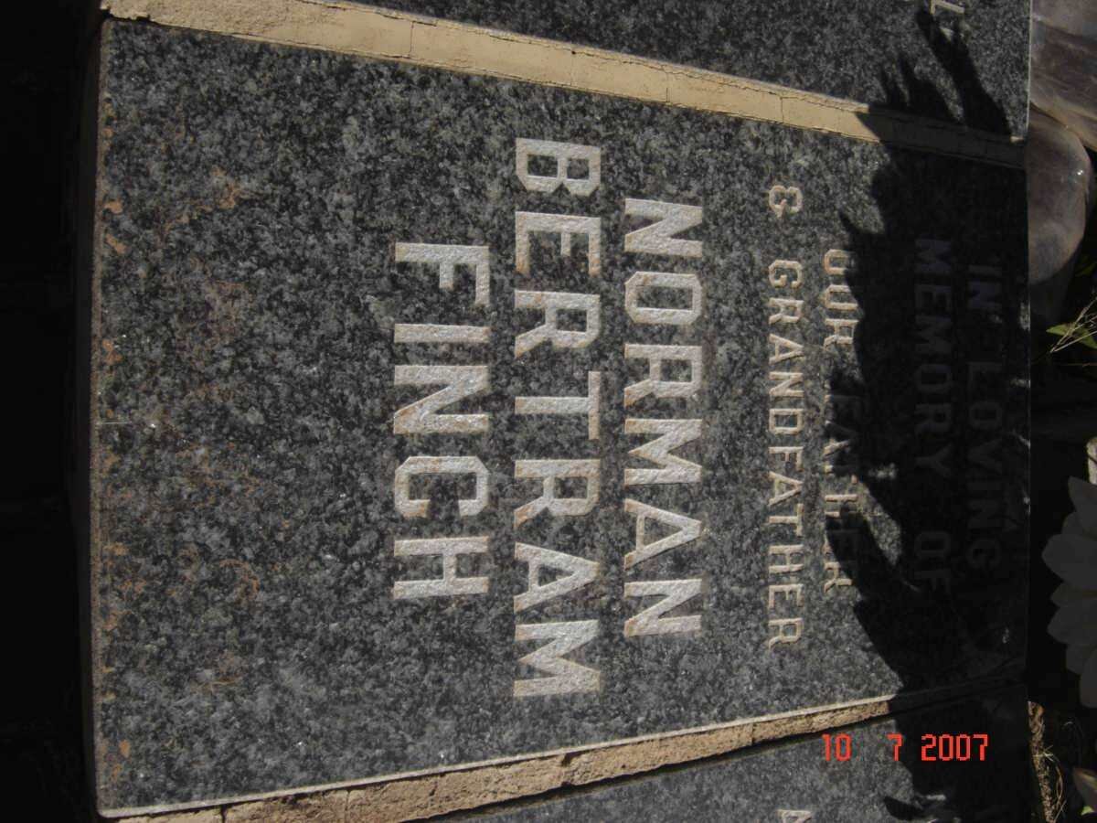 FINCH Norman Bertram