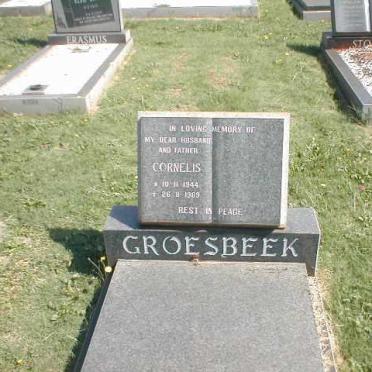 GROESBEEK Cornelis 1944-1989