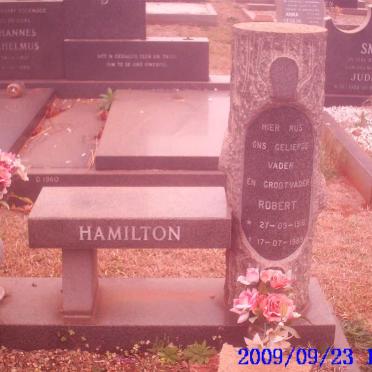 HAMILTON Robert 1915-1989