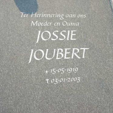 JOUBERT Jossie 1919-2003