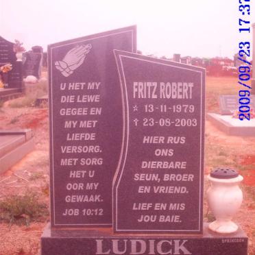 LUDICK Fritz Robert 1979-2003