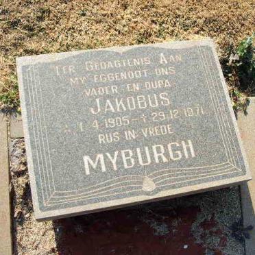 MYBURGH Jakobus 1905-1971