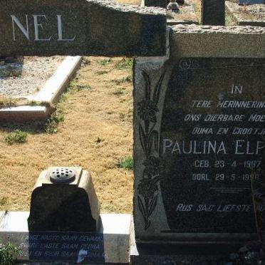 NEL Paulina Elphina 1907-19?8