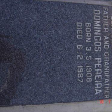 PEREIRA Domingos 1908-1987