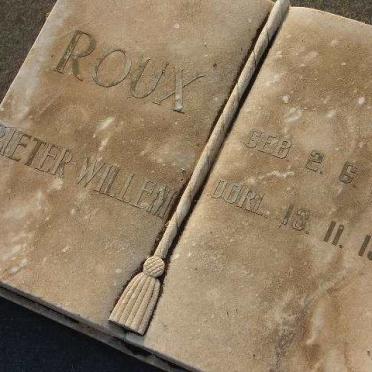 ROUX Pieter Willem 1917-1964