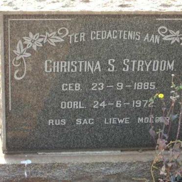 STRYDOM Christina S. 1885-1972