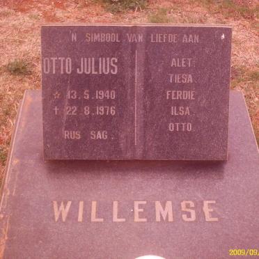 WILLEMSE Otto Julius 1940-1976