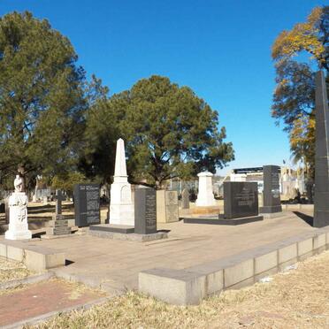 02. Overview of sections in the Church Street cemetery