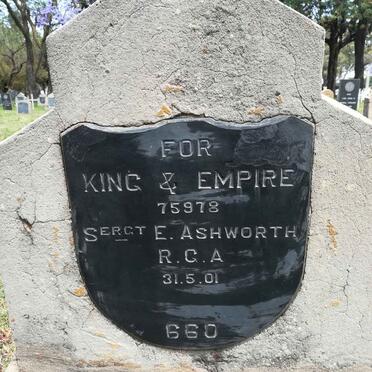 ASHWORTH E. -1901