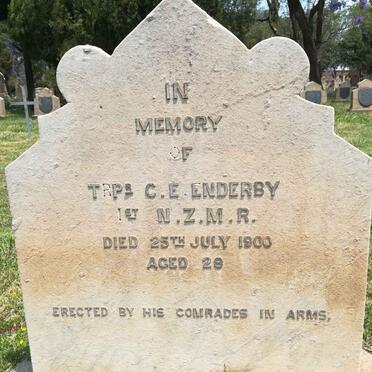 ENDERBY C.E. -1900
