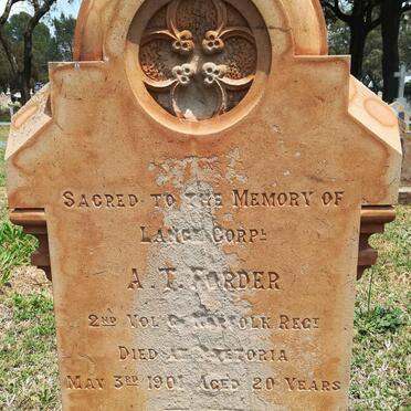 FORDER A.T. -1901