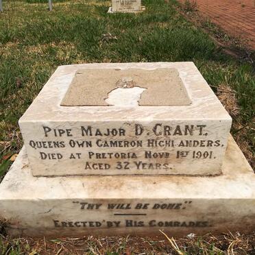GRANT D. -1901