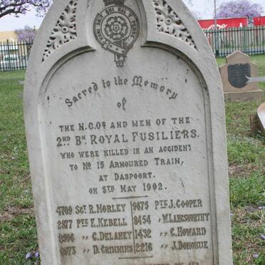04. Anglo Boer War Graves and Memorials - British and South African