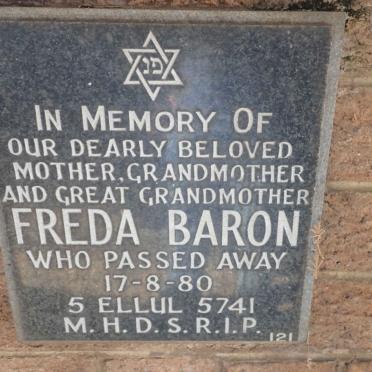 BARON Freda -1980