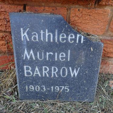 BARROW Kathleen Muriel 1903-1975