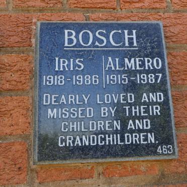 BOSCH Almero 1915-1987 &amp; Iris 1918-1986
