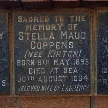 COPPENS Stella Maud nee KIRTON 1899-1964