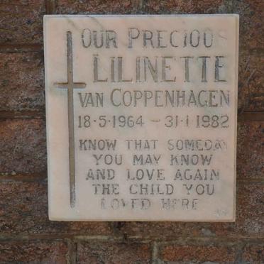 COPPENHAGEN Lilinette, van 1964-1982