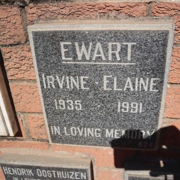 EWART Irvine-Elaine 1935-1991