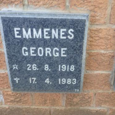 EMMENES George 1918-1983