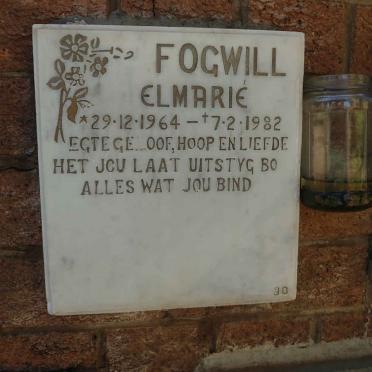 FOGWILL Elmarie 1964-1982
