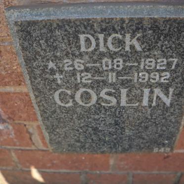 GOSLIN Dick 1927-1992