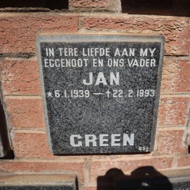 GREEN Jan 1939-1993