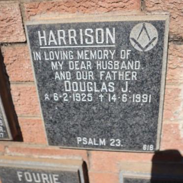HARRISON Douglas J. 1925-1991