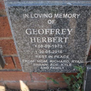 HERBERT Geoffrey 1973-2016
