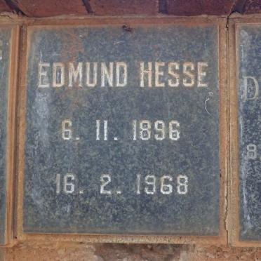 HESSE Edmund 1896-1968