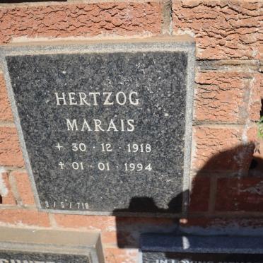 HERTZOG Marais 1918-1994