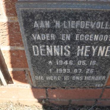 HEYNE Dennis 1946-1993