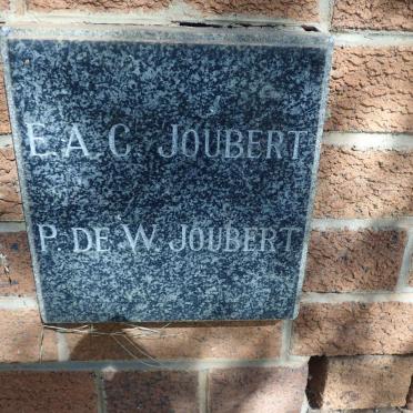JOUBERT P. De WET :: JOUBERT E.A.C.