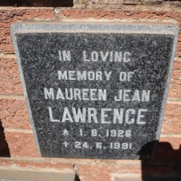 LAWRENCE Maureen Jean 1926-1991